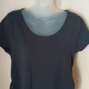 Isabel Maternity black xlg T- Shirt dress